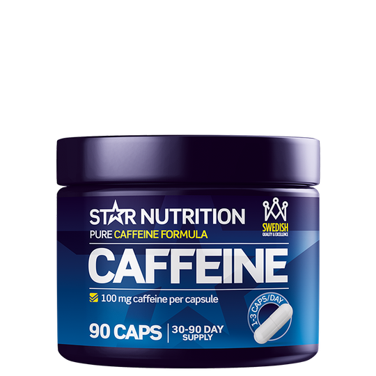 Koffeintabletter 100 mg 90 kapslar