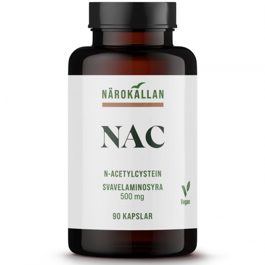 Närokällan NAC (N-Acetyl Cystein) 90 kapslar