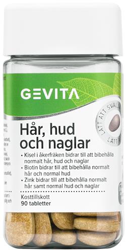 Gevita Hår Hud Naglar, 90 st