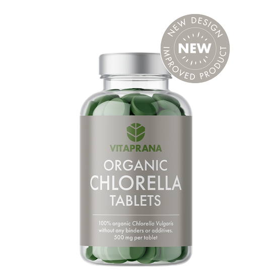 Ekologisk Chlorella, 250 tabletter
