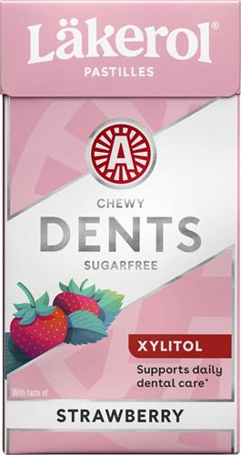 Läkerol Dentafresh Strawberry Mint, 36 g