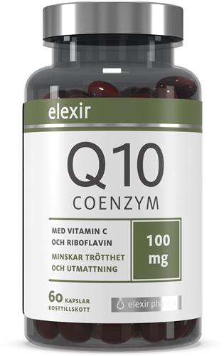 Elexir Q10 Elexir Pharma Kosttillskott med Q10, 60 st