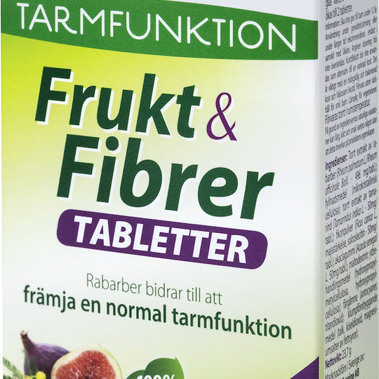 ORTIS Frukt & Fibrer 30 tabletter