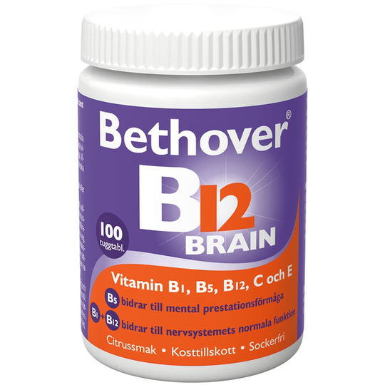 Bethover Brain 100 tuggtabletter