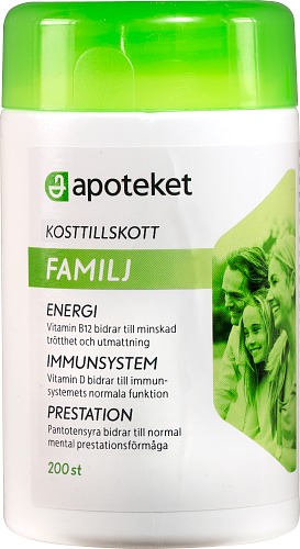 Apoteket Familj, 200 st