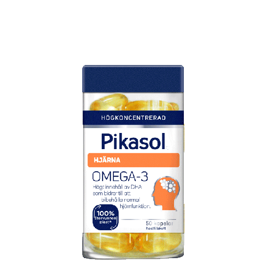 Pikasol Hjärna, 50 kapslar