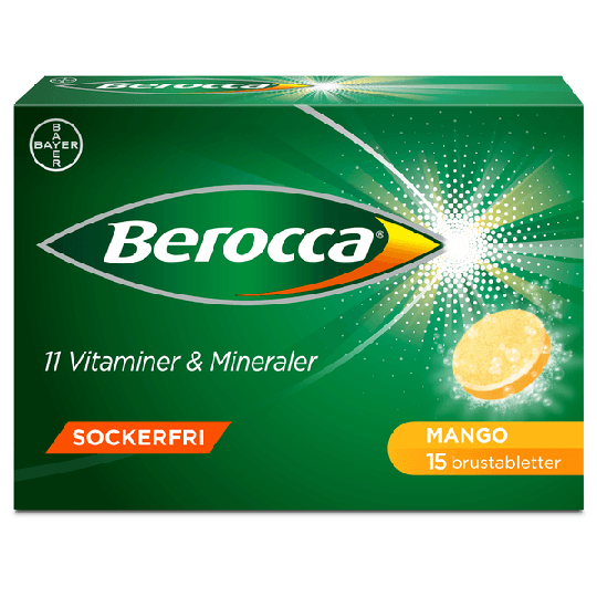 Berocca Performance Mango 45 brustabletter
