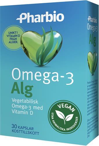 Pharbio Omega 3 Alg, 30 st