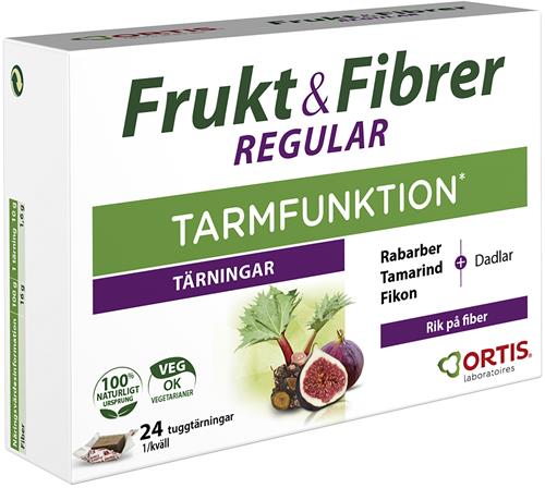 Frukt & Fibrer frukttärning, 24 st
