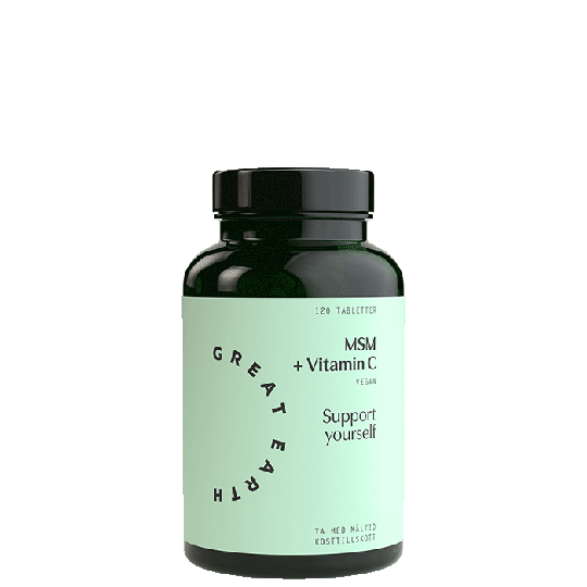 MSM+Vitamin C, 120 tabletter