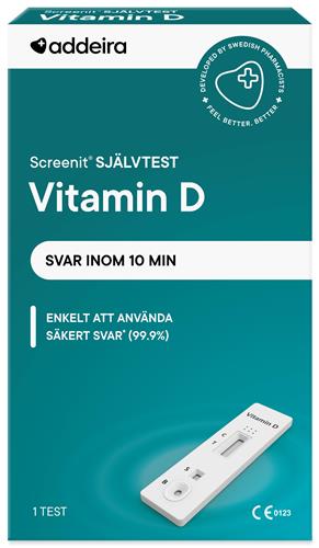 Addeira Screenit Självtest Vitamin D, 1 st