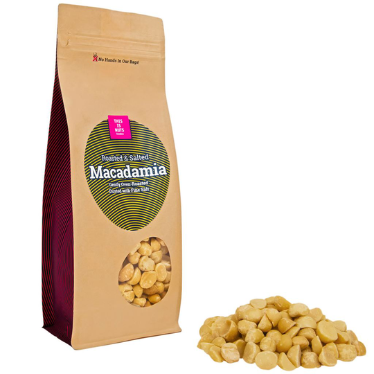 This is nuts Sweden Roasted & Salted Macadamia 300g