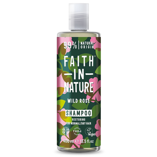 Faith in Nature Schampo Wild Rose 400 ml