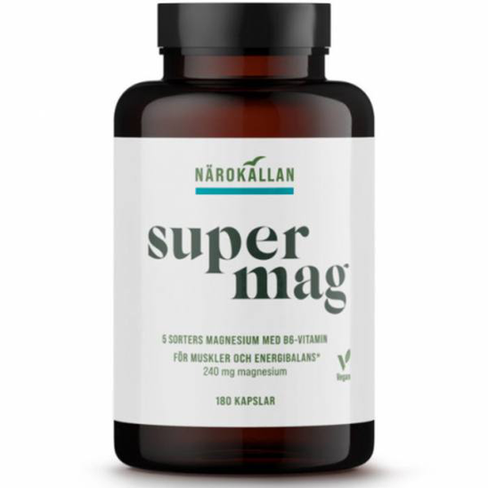 Närokällan Super Mag 180 kapslar