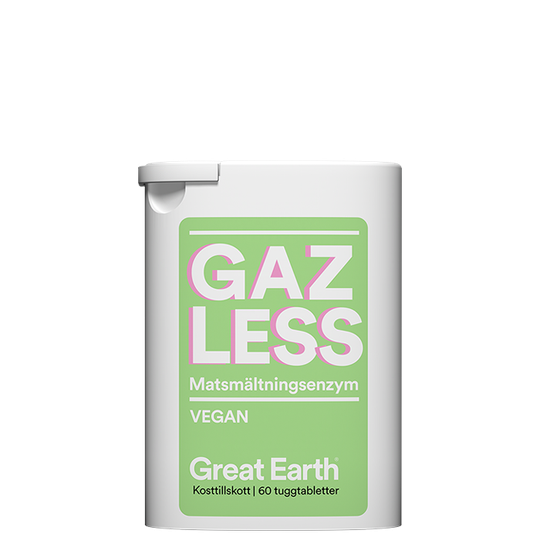 Gazless, 60 tuggtabletter