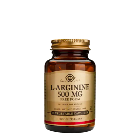 L-arginine 500mg, 50 kapslar