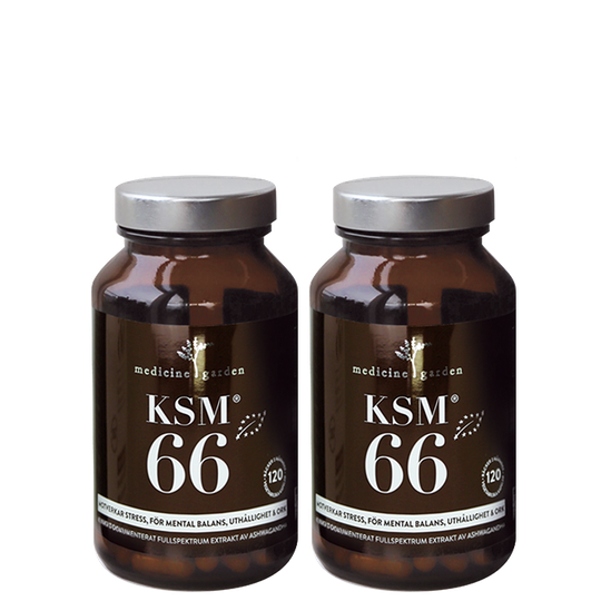2 x KSM-66, 120 kapslar