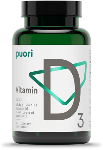 Puori D3 2500 IE, 120 st
