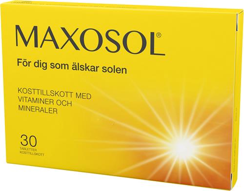 Maxosol Vitamintillskott, 30 st