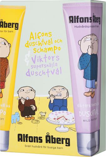 Alfons Åberg Presentask Duschtvål & Shampoo, 1 st