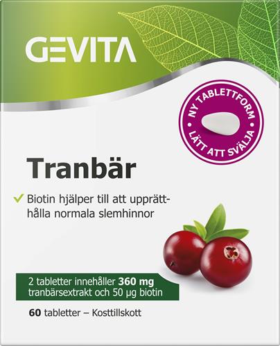 Gevita Tranbär, 60 st