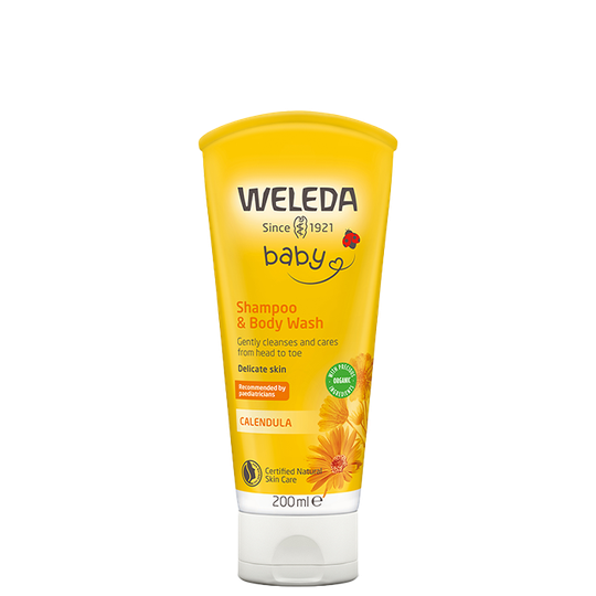 Calendula Shampoo & Body Wash, 200 ml