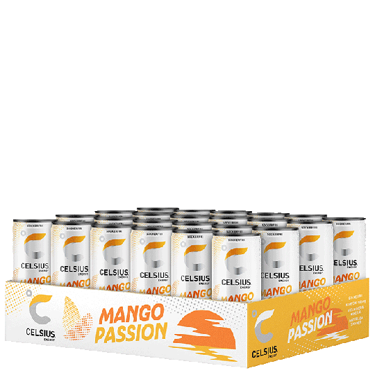 24 x Celsius, 355 ml, Mango Passion