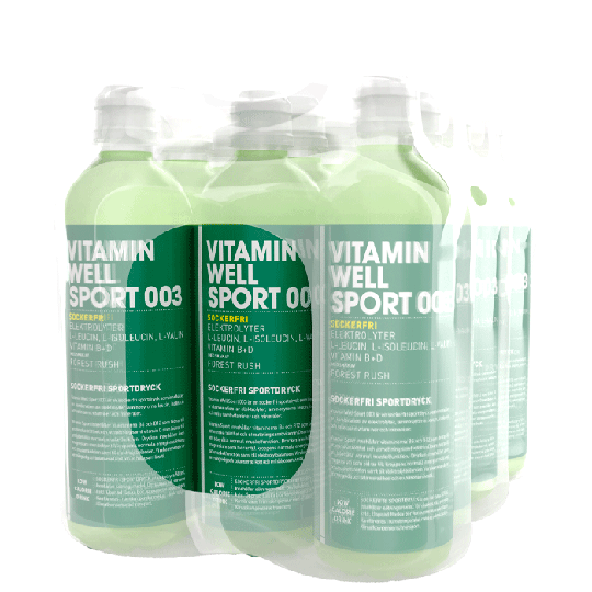 12 x Vitamin Well Sport 003, 500ml, Forest Rush