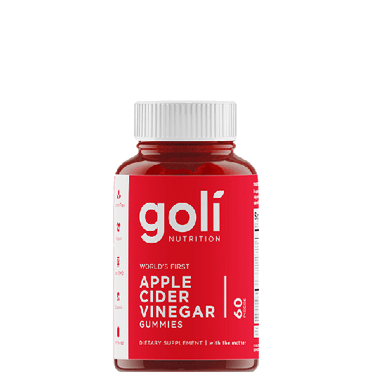 Goli, Apple cider Vinegar, 60 Gummies, kort datum