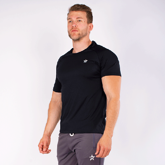 Star Tech Tee, Black