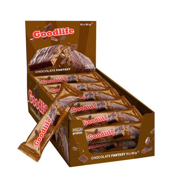 15 x Goodlife, 50 g, Chocolate Fantasy