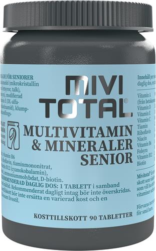 Mivitotal Multivitamin Senior, 90 st