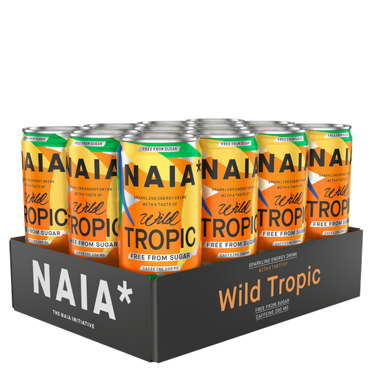 12 x NAIA* Energy Drink, 330 ml