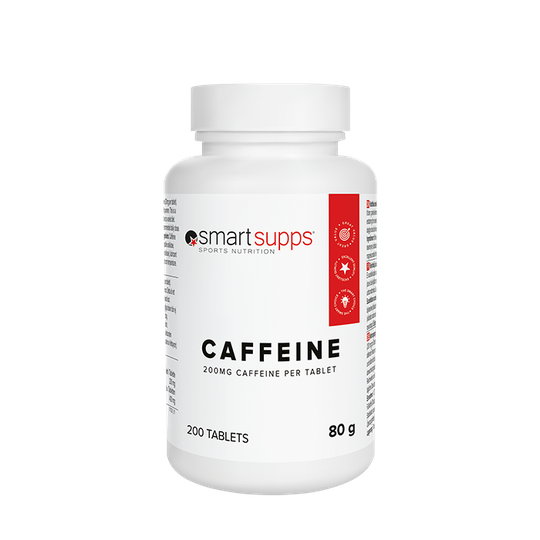 SmartSupps Caffeine, 200mg, 200 tabs