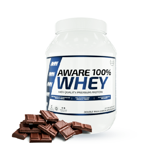 Aware Nutrition Whey Protein 100% Double Rich Chocolate 900 g