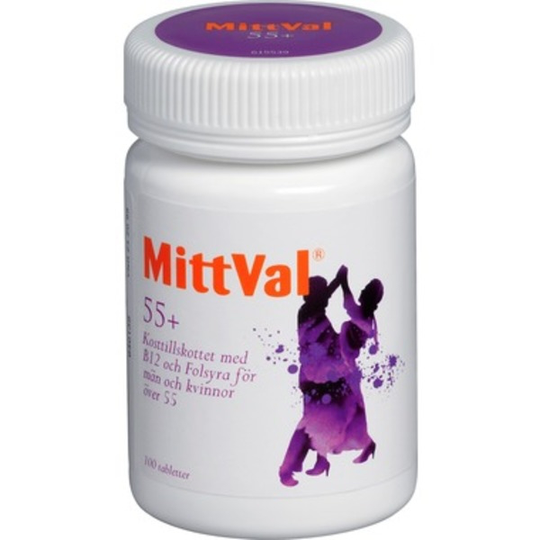 MittVal 55 + 100 tabletter