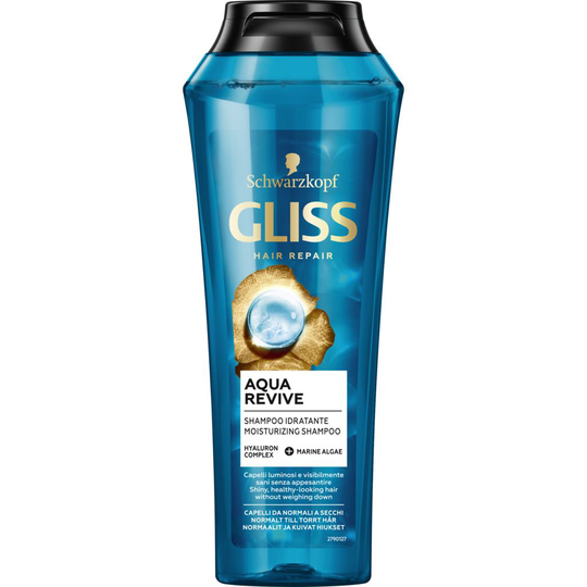 Schwarzkopf Gliss Hair Repair Aqua Revive Schampoo 250 ml