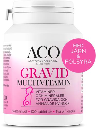 ACO Gravid Multivitamin, 100 st