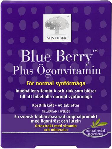 Blue Berry Plus tabletter, 60 st