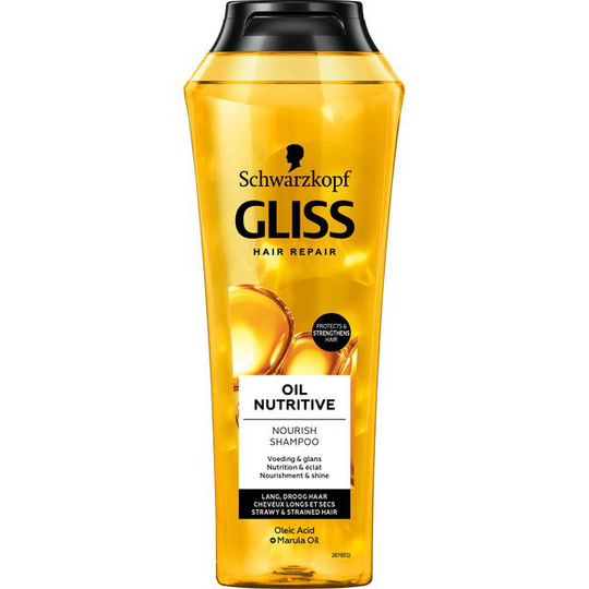 Schwarzkopf Gliss Oil Nutritive Schampo 250 ml