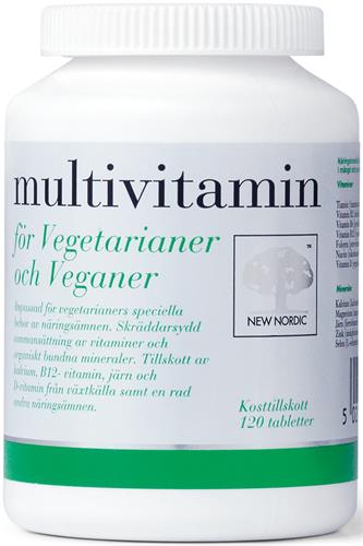Multivitamin för Vegetarianer, 120 st