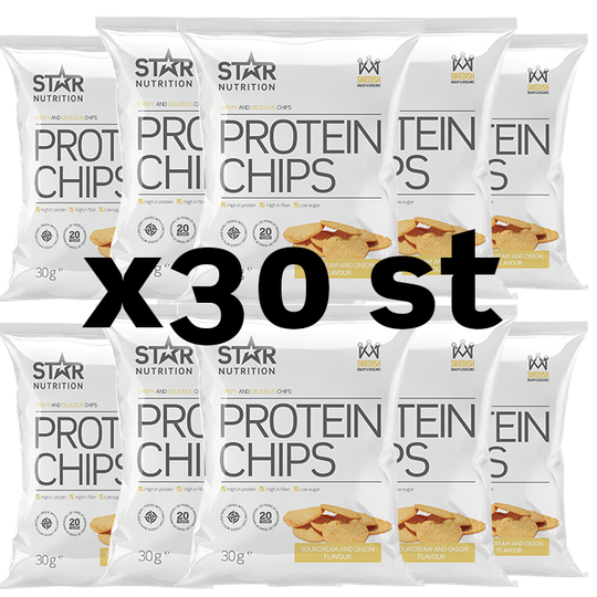 30 x Protein Chips, 30g, BIG BUY