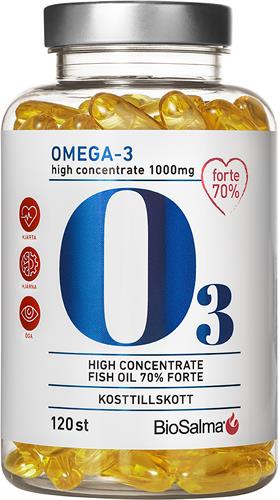 BioSalma Omega 3 forte, 120 st