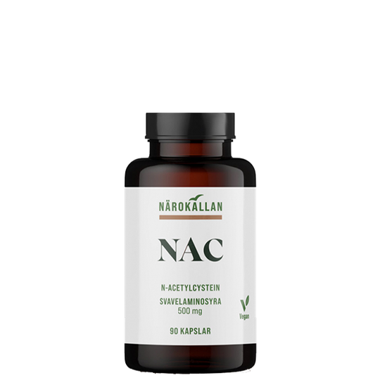 NAC, N-Acetyl Cystein 90 Kapslar