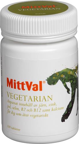 MITTVAL Vegetarian, 100 st