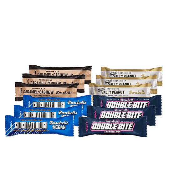 12 x Barebells Protein Bar, 55 g, Mixade smaker