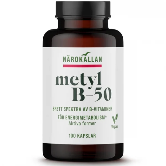 Närokällan Metyl B-50 100 kapslar