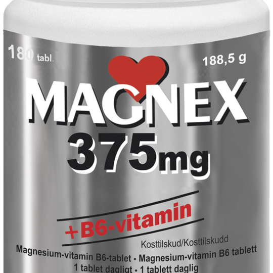 Vitabalans Magnex 375 mg + B6-vitamin 70 tabletter