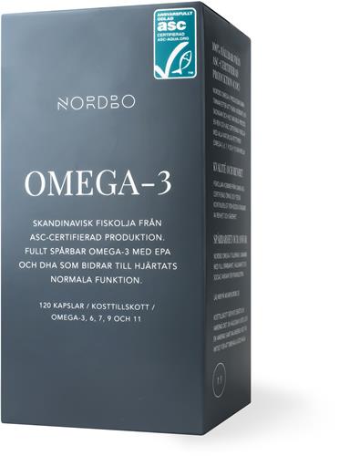 Nordbo Omega-3, 120 st