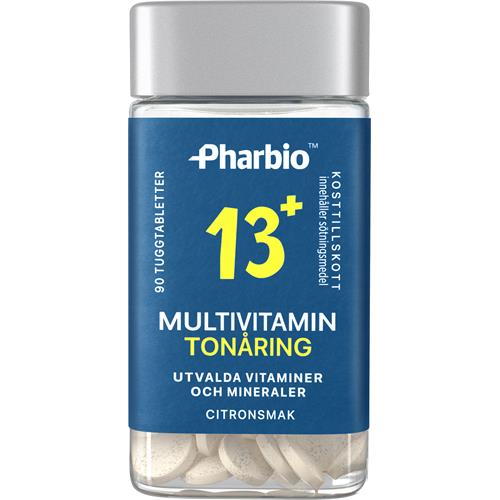 Pharbio Multivitamin Tonåring, 90 st
